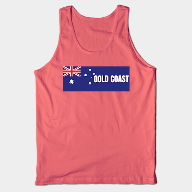 Gold Coast City in Australian Flag Tank Top by aybe7elf